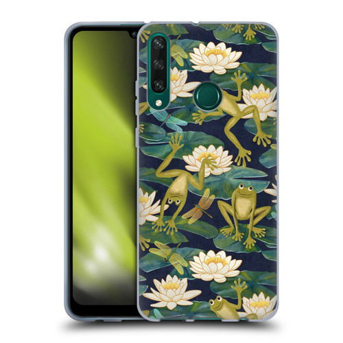 Micklyn Le Feuvre Flora And Fauna Frogs and Lilies Soft Gel Case for Huawei Y6p