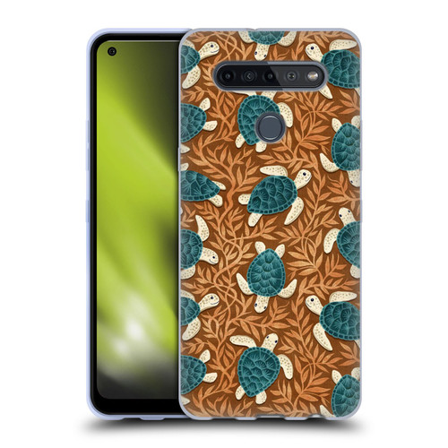 Micklyn Le Feuvre Flora And Fauna Tiny Turtle Treasures Soft Gel Case for LG K51S