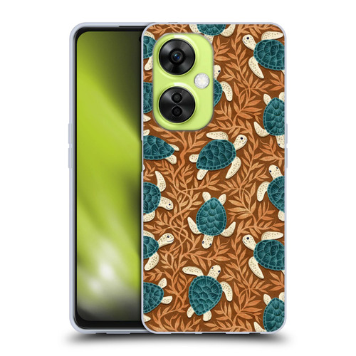 Micklyn Le Feuvre Flora And Fauna Tiny Turtle Treasures Soft Gel Case for OnePlus Nord CE 3 Lite 5G