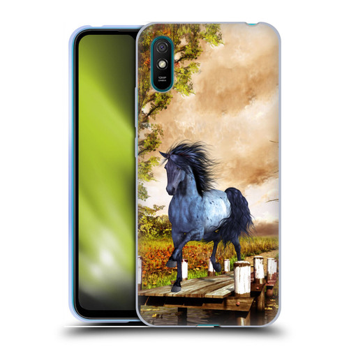 Simone Gatterwe Horses On The Lake Soft Gel Case for Xiaomi Redmi 9A / Redmi 9AT