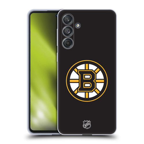 NHL Boston Bruins Plain Soft Gel Case for Samsung Galaxy M55 5G