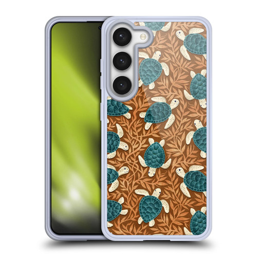 Micklyn Le Feuvre Flora And Fauna Tiny Turtle Treasures Soft Gel Case for Samsung Galaxy S23 5G