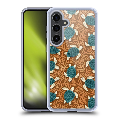 Micklyn Le Feuvre Flora And Fauna Tiny Turtle Treasures Soft Gel Case for Samsung Galaxy S24+ 5G