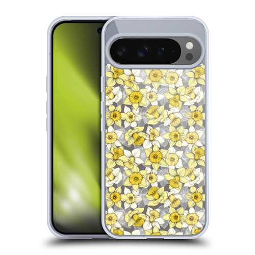 Micklyn Le Feuvre Florals Daffodil Daze Soft Gel Case for Google Pixel 9 Pro XL