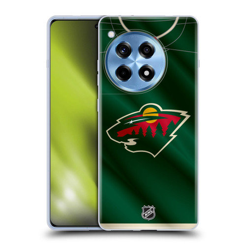 NHL Minnesota Wild Jersey Soft Gel Case for OPPO OnePlus Ace 3 5G