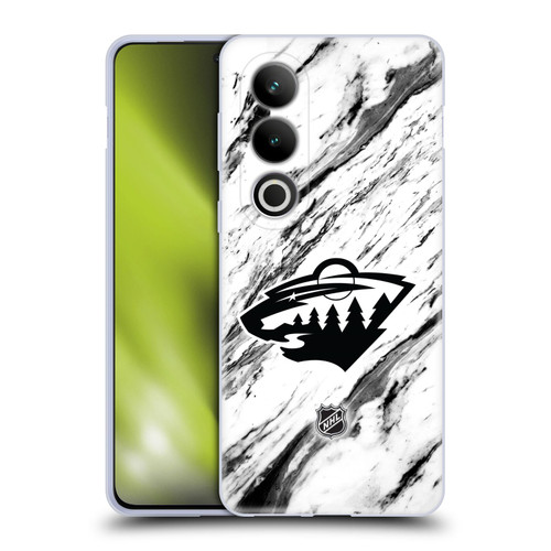 NHL Minnesota Wild Marble Soft Gel Case for OPPO OnePlus Ace 3V 5G