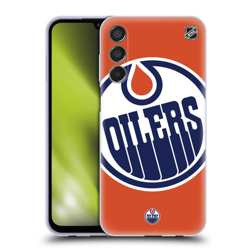 NHL Edmonton Oilers Oversized Soft Gel Case for Samsung Galaxy M15/F15 5G