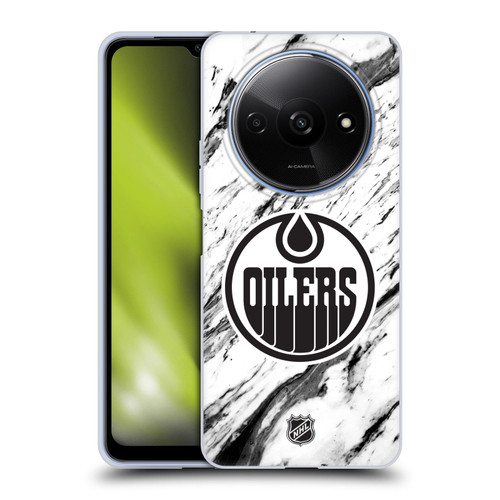 NHL Edmonton Oilers Marble Soft Gel Case for Xiaomi Redmi A3