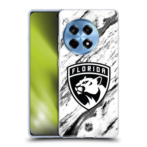 NHL Florida Panthers Marble Soft Gel Case for OPPO OnePlus Ace 3 5G