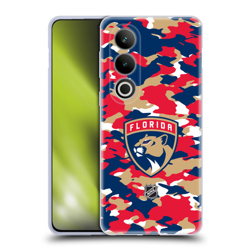 NHL Florida Panthers Camouflage Soft Gel Case for OPPO OnePlus Ace 3V 5G