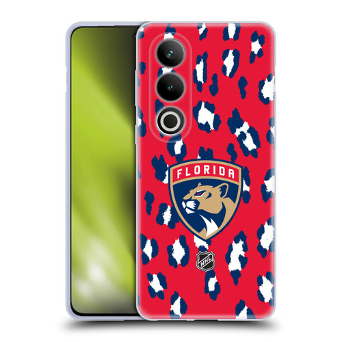 NHL Florida Panthers Leopard Pattern Soft Gel Case for OPPO OnePlus Ace 3V 5G