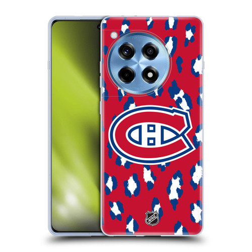 NHL Montreal Canadiens Leopard Pattern Soft Gel Case for OPPO OnePlus Ace 3 5G