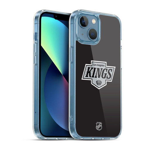 NHL Los Angeles Kings Plain Soft Gel Case for Apple iPhone 13 Mini