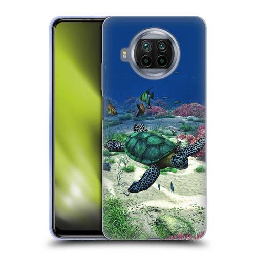 Simone Gatterwe Life In Sea Turtle Soft Gel Case for Xiaomi Mi 10T Lite 5G