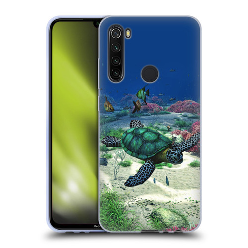 Simone Gatterwe Life In Sea Turtle Soft Gel Case for Xiaomi Redmi Note 8T