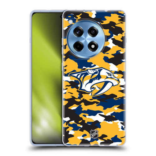 NHL Nashville Predators Camouflage Soft Gel Case for OPPO OnePlus Ace 3 5G