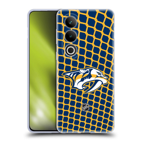 NHL Nashville Predators Net Pattern Soft Gel Case for OPPO OnePlus Ace 3V 5G