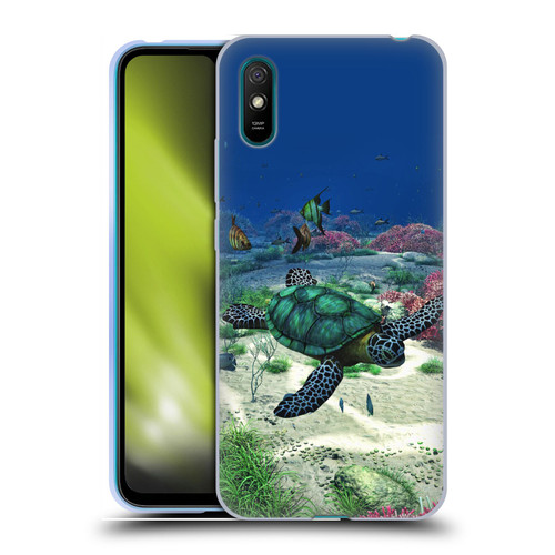 Simone Gatterwe Life In Sea Turtle Soft Gel Case for Xiaomi Redmi 9A / Redmi 9AT