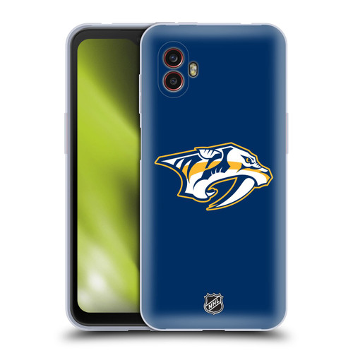 NHL Nashville Predators Plain Soft Gel Case for Samsung Galaxy Xcover6 Pro/Pro2