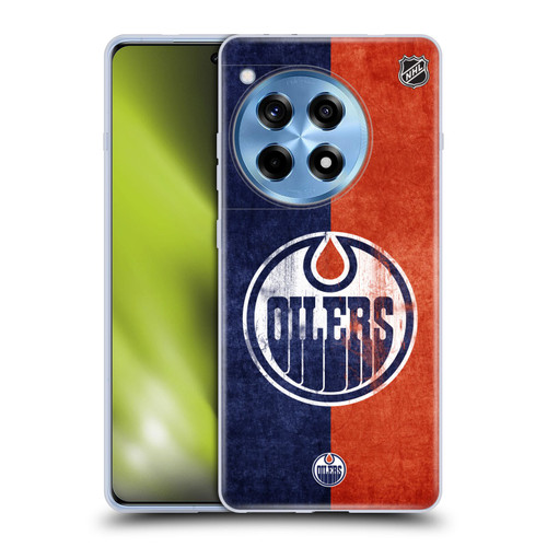 NHL Edmonton Oilers Half Distressed Soft Gel Case for OPPO OnePlus Ace 3 5G