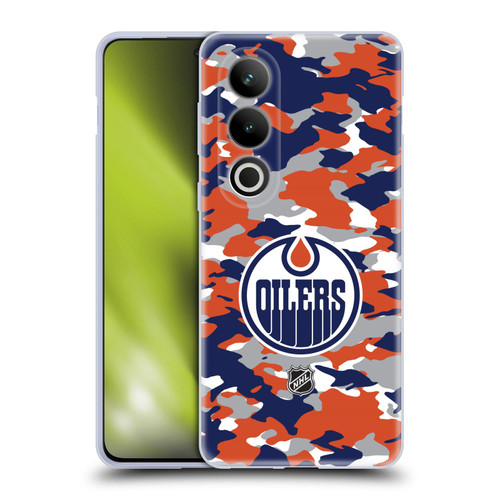 NHL Edmonton Oilers Camouflage Soft Gel Case for OPPO OnePlus Ace 3V 5G