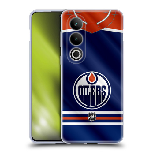 NHL Edmonton Oilers Jersey Soft Gel Case for OPPO OnePlus Ace 3V 5G