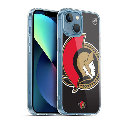 NHL Ottawa Senators Oversized Soft Gel Case for Apple iPhone 13 Mini & MagSafe