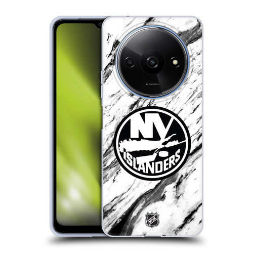 NHL New York Islanders Marble Soft Gel Case for Xiaomi Redmi A3