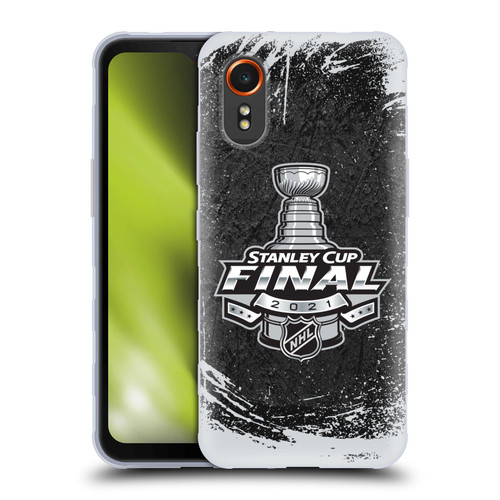 NHL 2021 Stanley Cup Final Distressed Soft Gel Case for Samsung Galaxy Xcover7 5G