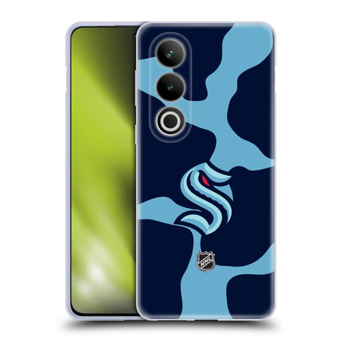 NHL Seattle Kraken Cow Pattern Soft Gel Case for OPPO OnePlus Ace 3V 5G