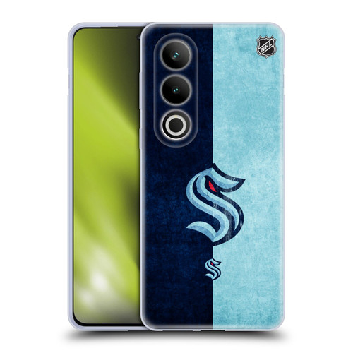NHL Seattle Kraken Half Distressed Soft Gel Case for OPPO OnePlus Ace 3V 5G