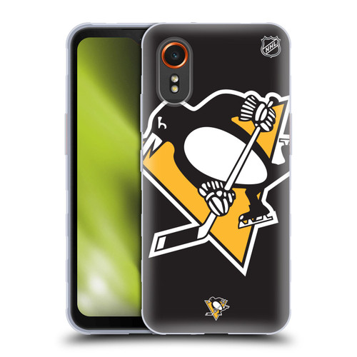 NHL Pittsburgh Penguins Oversized Soft Gel Case for Samsung Galaxy Xcover7 5G