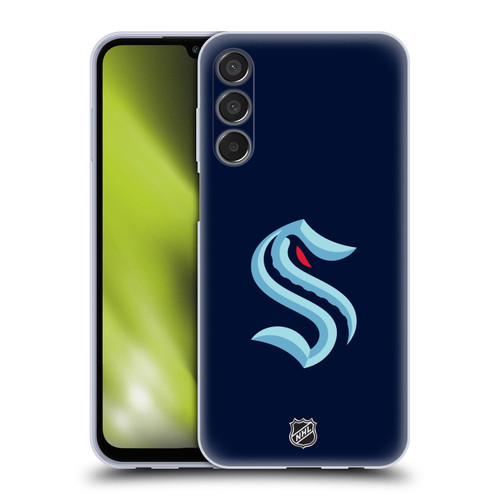 NHL Seattle Kraken Plain Soft Gel Case for Samsung Galaxy M15/F15 5G