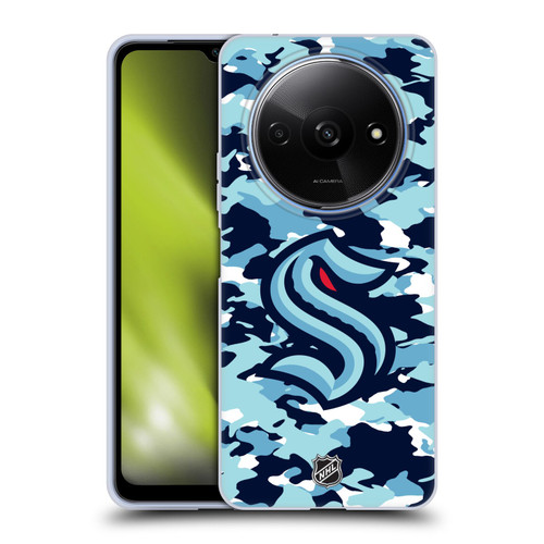 NHL Seattle Kraken Camouflage Soft Gel Case for Xiaomi Redmi A3
