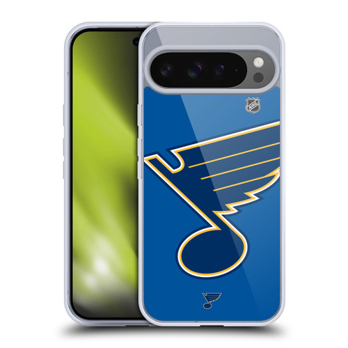 NHL St Louis Blues Oversized Soft Gel Case for Google Pixel 9 Pro XL