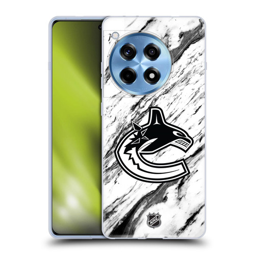 NHL Vancouver Canucks Marble Soft Gel Case for OPPO OnePlus Ace 3 5G