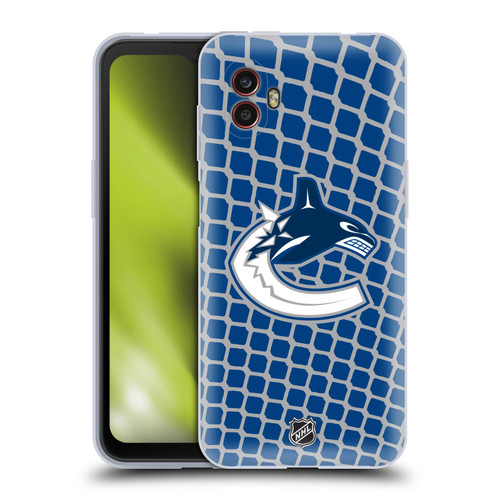 NHL Vancouver Canucks Net Pattern Soft Gel Case for Samsung Galaxy Xcover6 Pro/Pro2