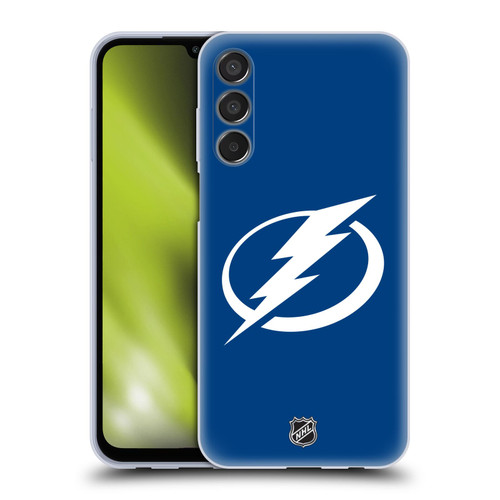 NHL Tampa Bay Lightning Plain Soft Gel Case for Samsung Galaxy M15/F15 5G