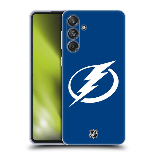 NHL Tampa Bay Lightning Plain Soft Gel Case for Samsung Galaxy M55 5G