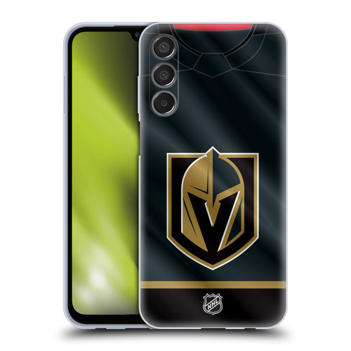 NHL Vegas Golden Knights Jersey Soft Gel Case for Samsung Galaxy M15/F15 5G