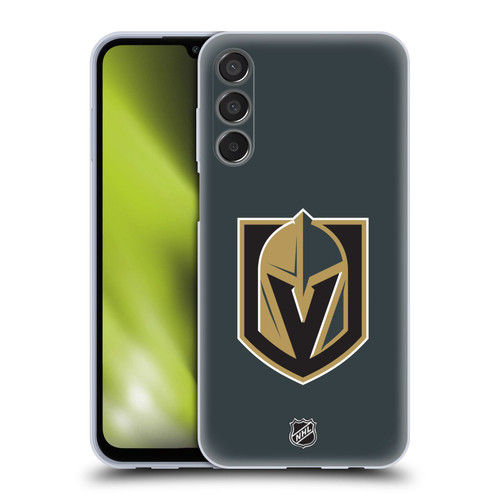 NHL Vegas Golden Knights Plain Soft Gel Case for Samsung Galaxy M15/F15 5G