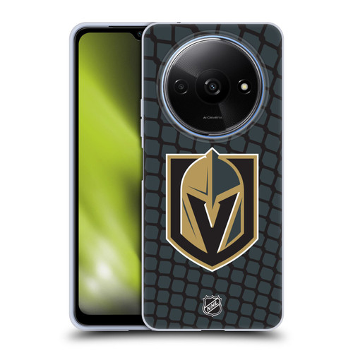NHL Vegas Golden Knights Net Pattern Soft Gel Case for Xiaomi Redmi A3