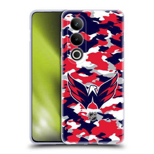 NHL Washington Capitals Camouflage Soft Gel Case for OPPO OnePlus Ace 3V 5G
