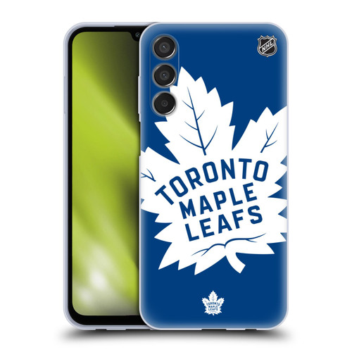 NHL Toronto Maple Leafs Oversized Soft Gel Case for Samsung Galaxy M15/F15 5G