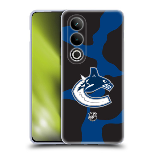 NHL Vancouver Canucks Cow Pattern Soft Gel Case for OPPO OnePlus Ace 3V 5G