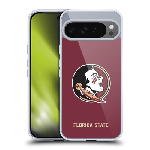 Florida State University FSU Florida State University Plain Soft Gel Case for Google Pixel 9 Pro XL