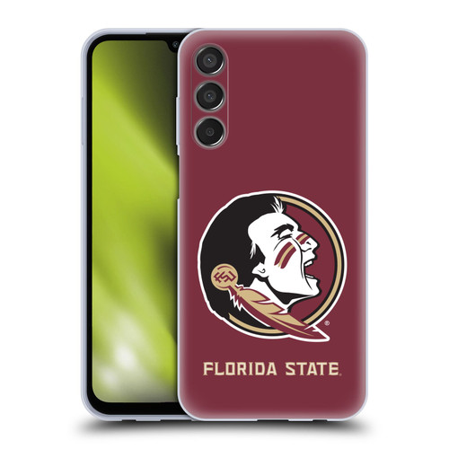 Florida State University FSU Florida State University Plain Soft Gel Case for Samsung Galaxy M15/F15 5G