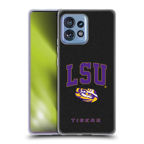 Louisiana State University LSU Louisiana State University Campus Logotype Soft Gel Case for Motorola Moto Edge 40 Pro/Plus 2023
