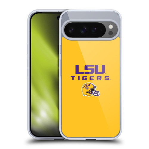 Louisiana State University LSU Louisiana State University LSU Helmet Logotype Soft Gel Case for Google Pixel 9 Pro XL