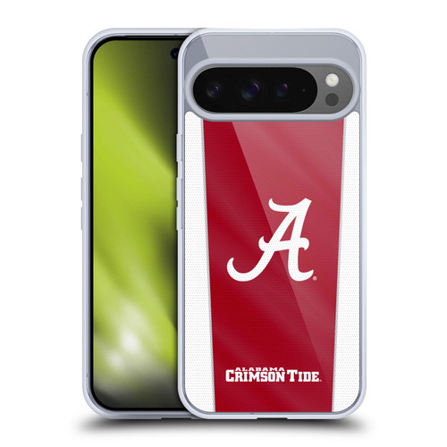 University Of Alabama UA The University Of Alabama Banner Soft Gel Case for Google Pixel 9 Pro XL